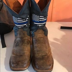 Thin Blue Line boots